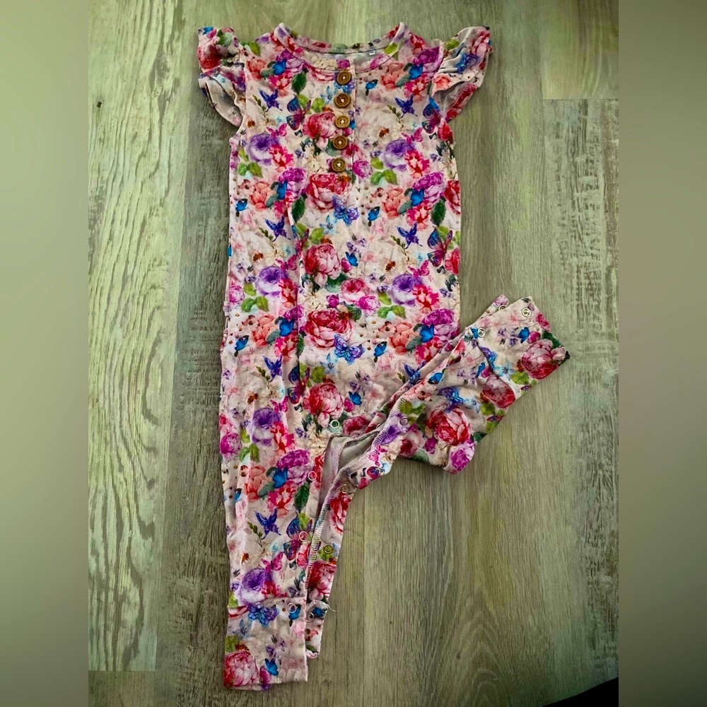 Posh Peanut Short Sleeve Romper